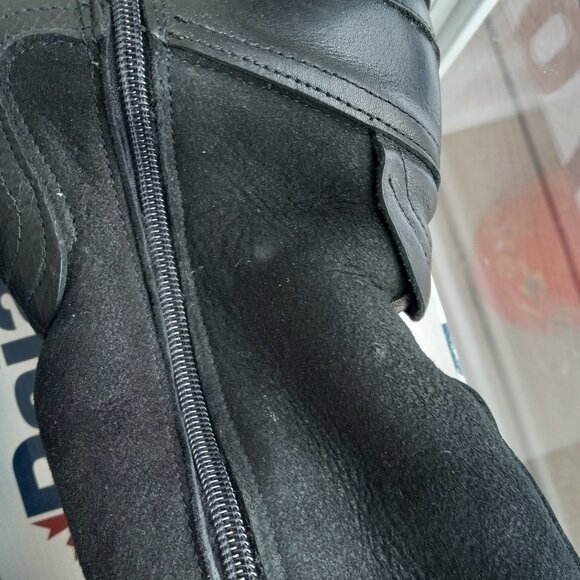 Pajar Karen Black Shearling Lined Boots Sz 38 US 7 - 7.5 - RUN LARGE - FITS SZ 8 - Picture 8 of 16